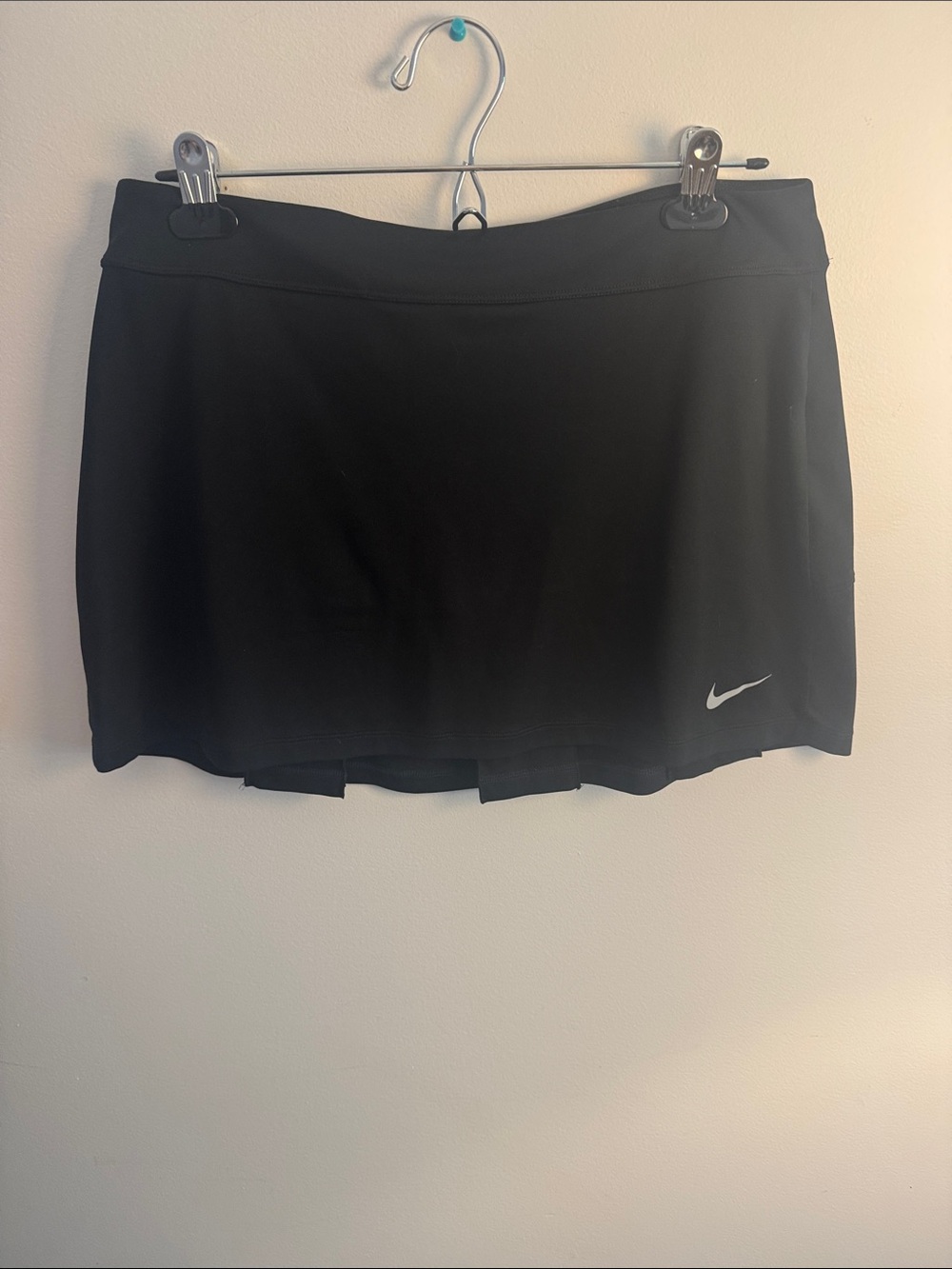Nike Black Women’s Athletic Skort with White Swoosh